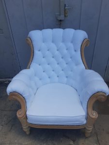 Diamond Button Wingback